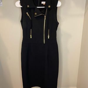 Calvin Klein Moto Tank Dress- size 6